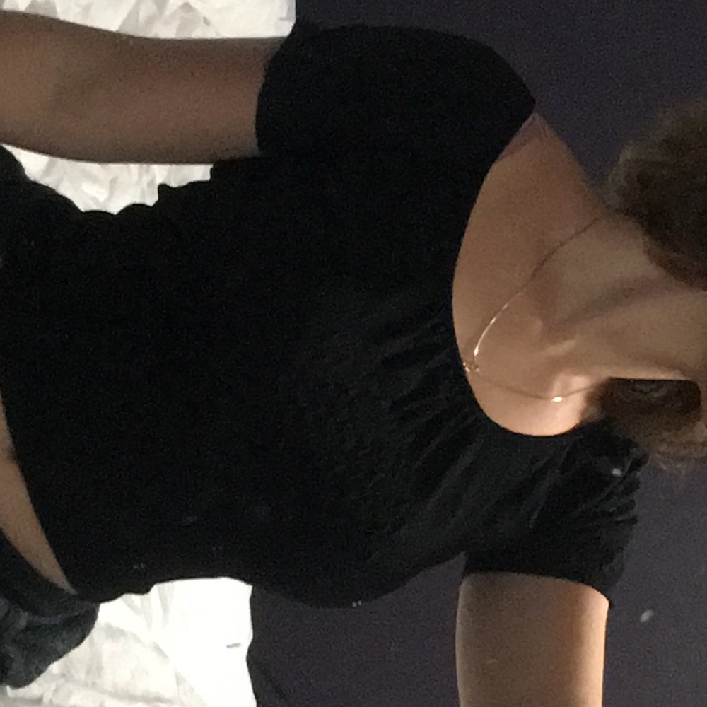 vintage puffed sleeved tee
